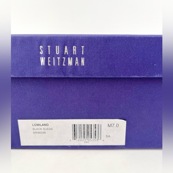 STUART WEITZMAN || Black Leather Suede Tall Over the Knee Lowland Boots Size 7 - Picture 15 of 15